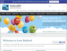 Tablet Screenshot of lovebedford.co.uk